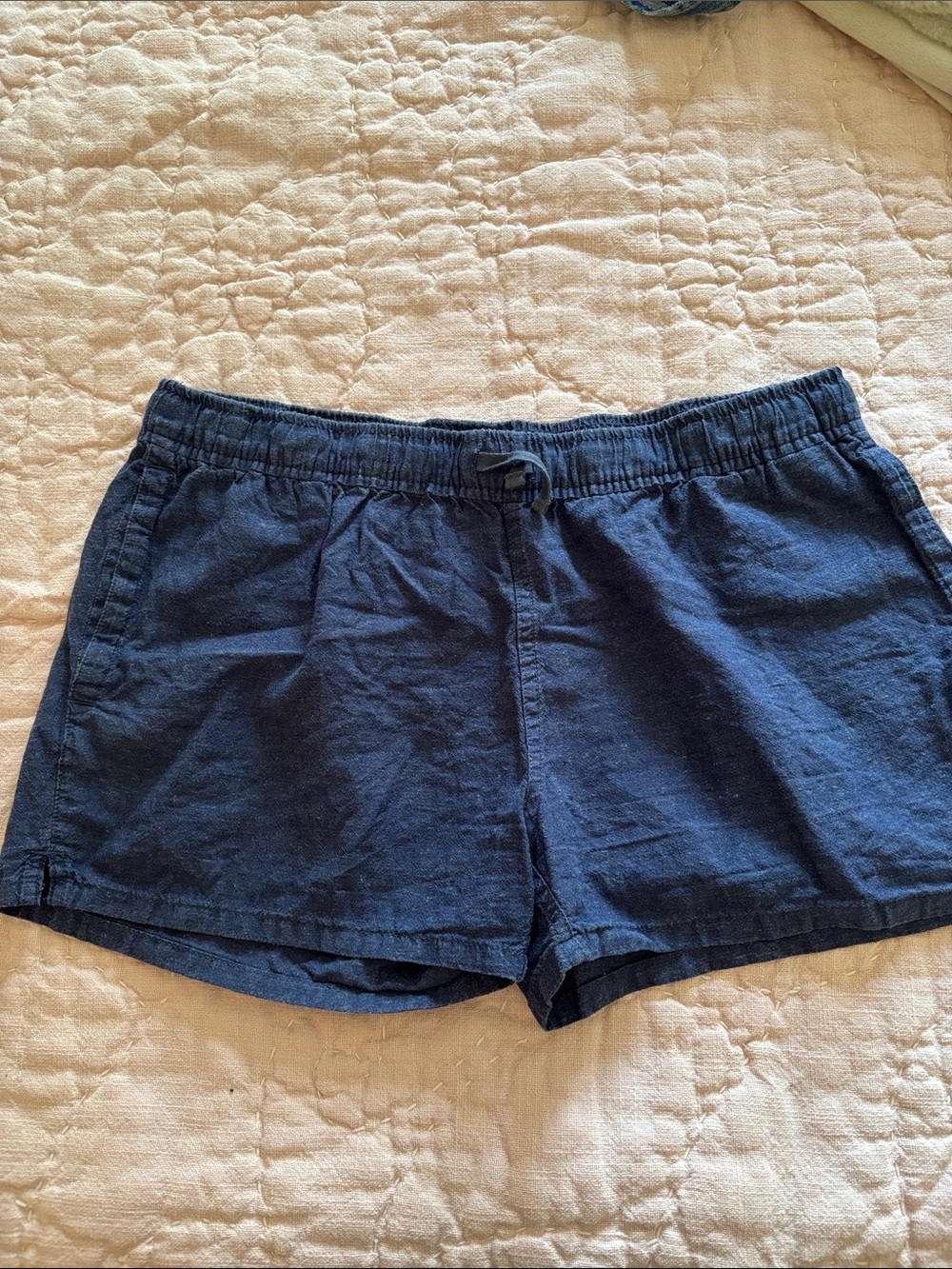 Paragons Navy Women's Casual Drawstring Shorts